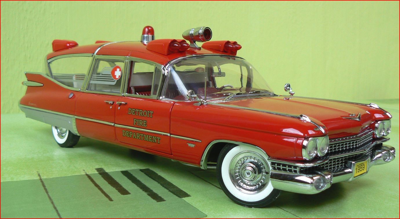 1959 Cadillac Sayers & Scoville High Top Ambulance